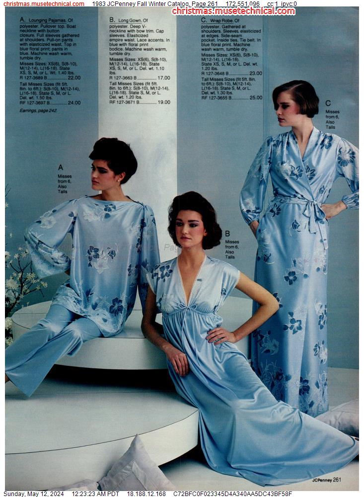1983 JCPenney Fall Winter Catalog, Page 261