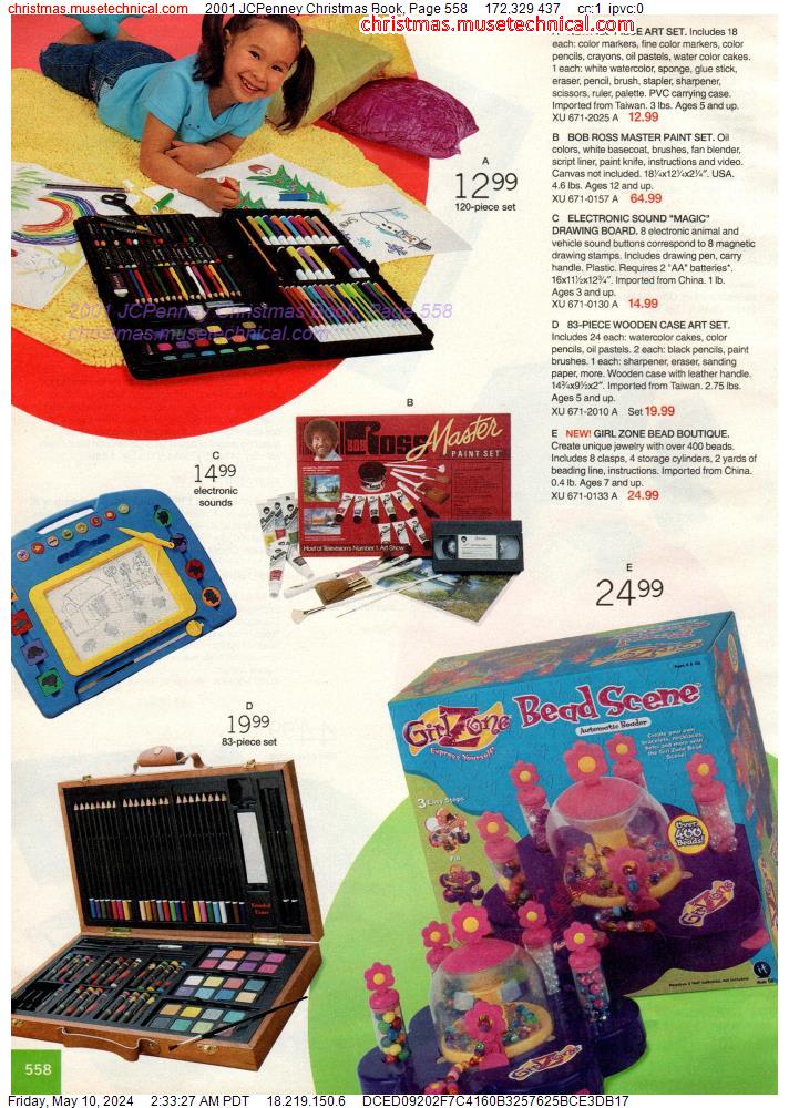 2001 JCPenney Christmas Book, Page 558