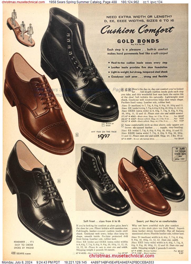 1958 Sears Spring Summer Catalog, Page 488