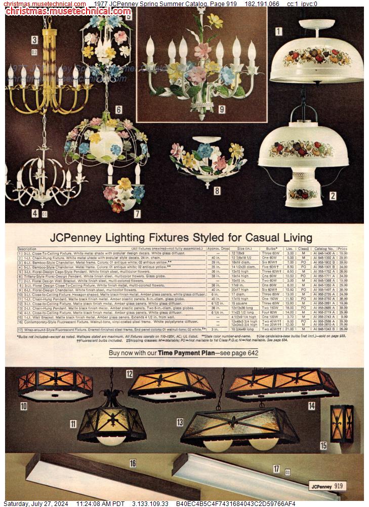 1977 JCPenney Spring Summer Catalog, Page 919