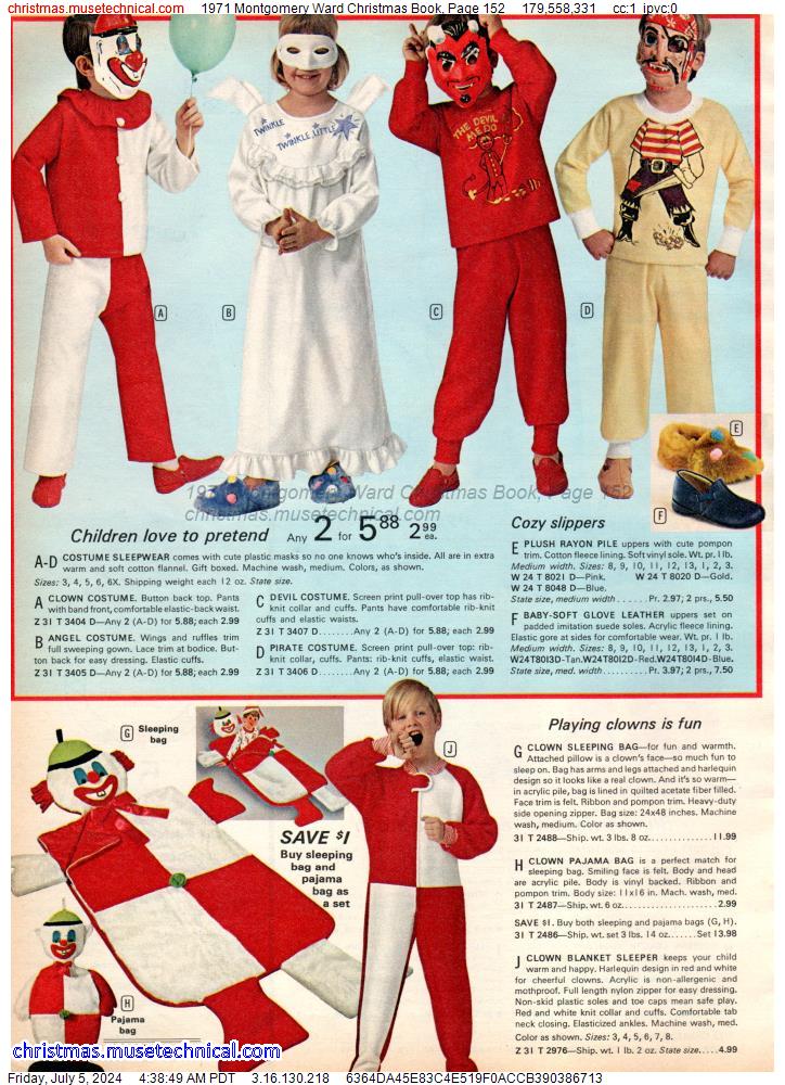 1971 Montgomery Ward Christmas Book, Page 152
