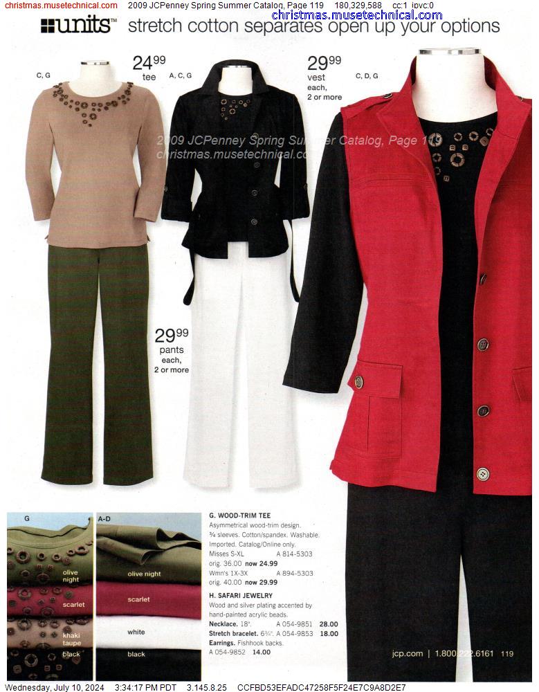 2009 JCPenney Spring Summer Catalog, Page 119