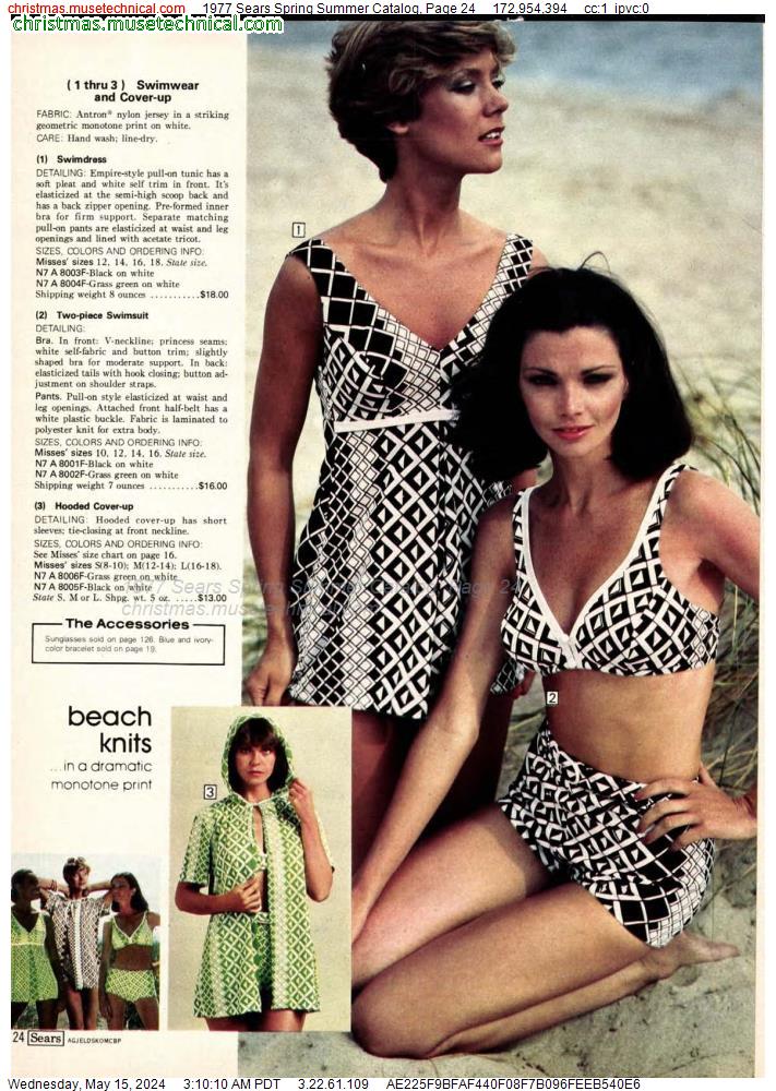 1977 Sears Spring Summer Catalog, Page 24