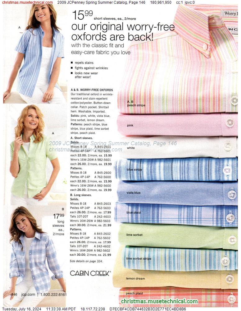 2009 JCPenney Spring Summer Catalog, Page 146
