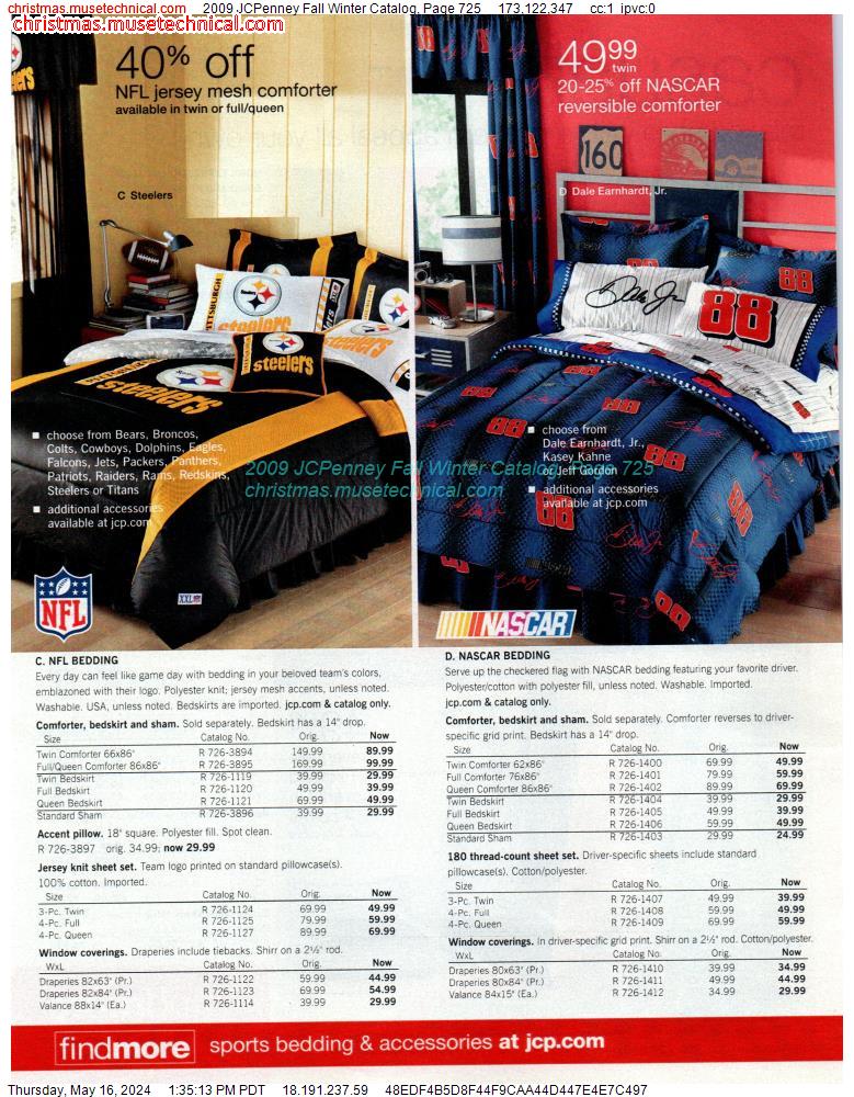 2009 JCPenney Fall Winter Catalog, Page 725