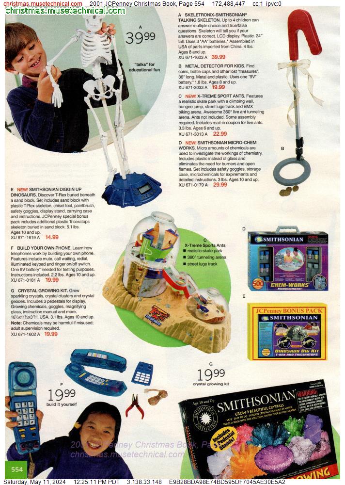 2001 JCPenney Christmas Book, Page 554