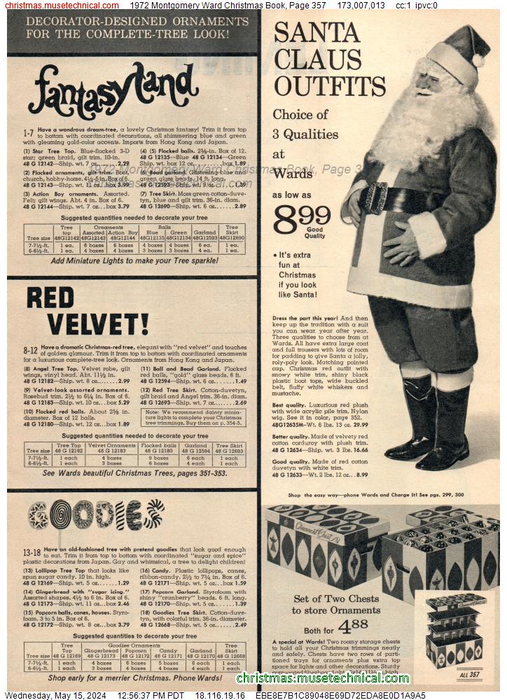 1972 Montgomery Ward Christmas Book, Page 357