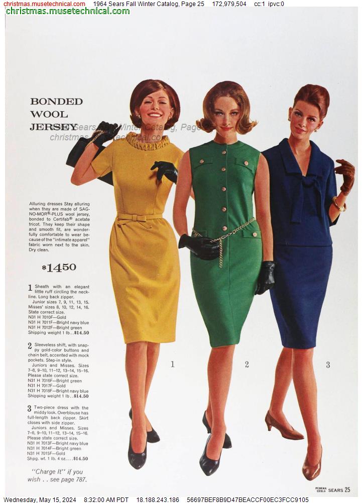 1964 Sears Fall Winter Catalog, Page 25