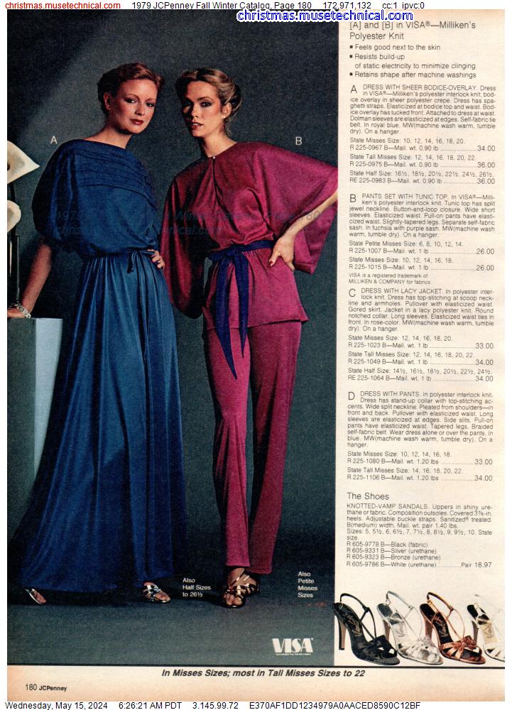 1979 JCPenney Fall Winter Catalog, Page 180