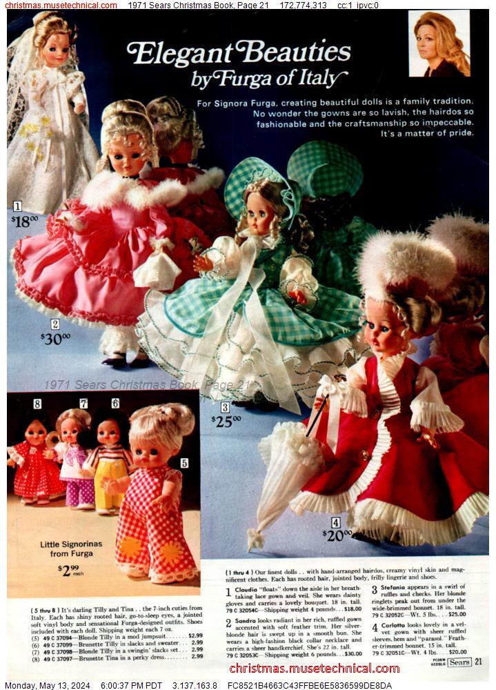 1971 Sears Christmas Book, Page 21