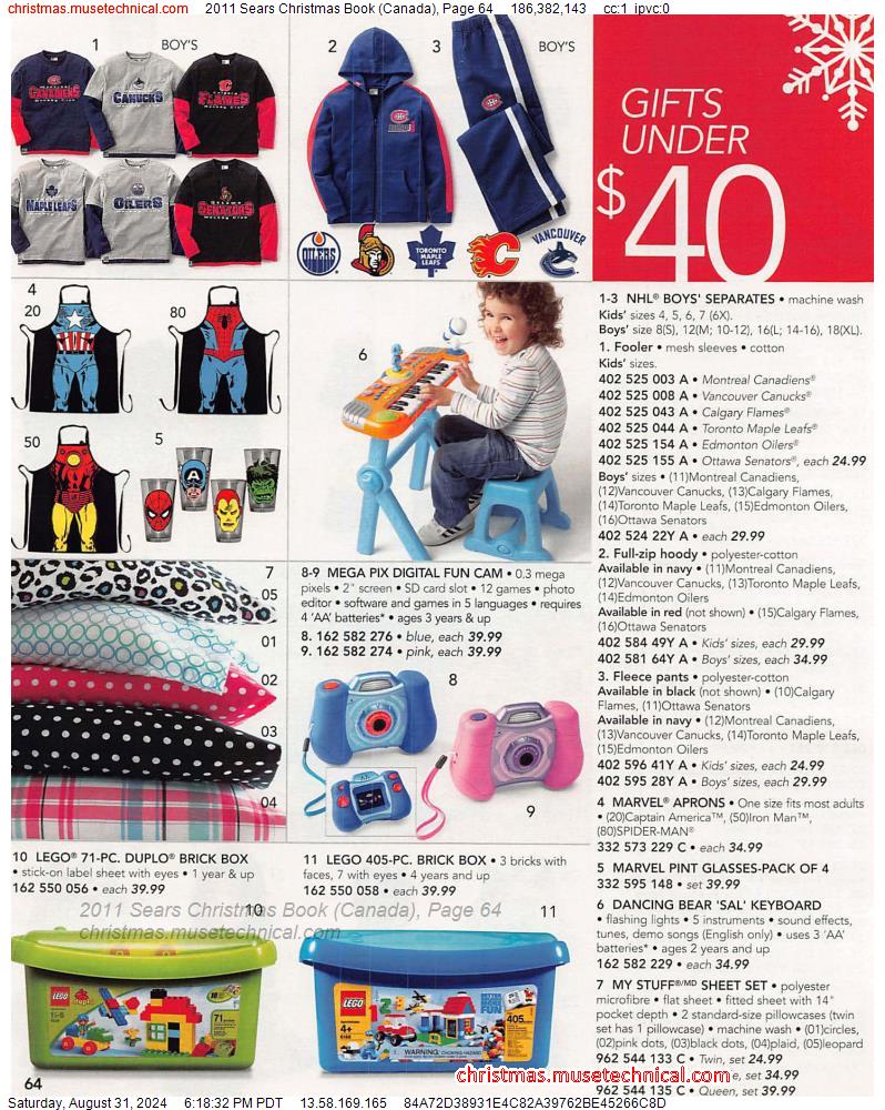 2011 Sears Christmas Book (Canada), Page 64