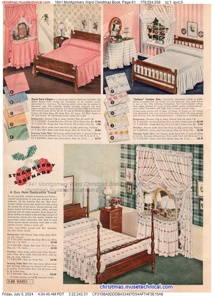1941 Montgomery Ward Christmas Book, Page 61