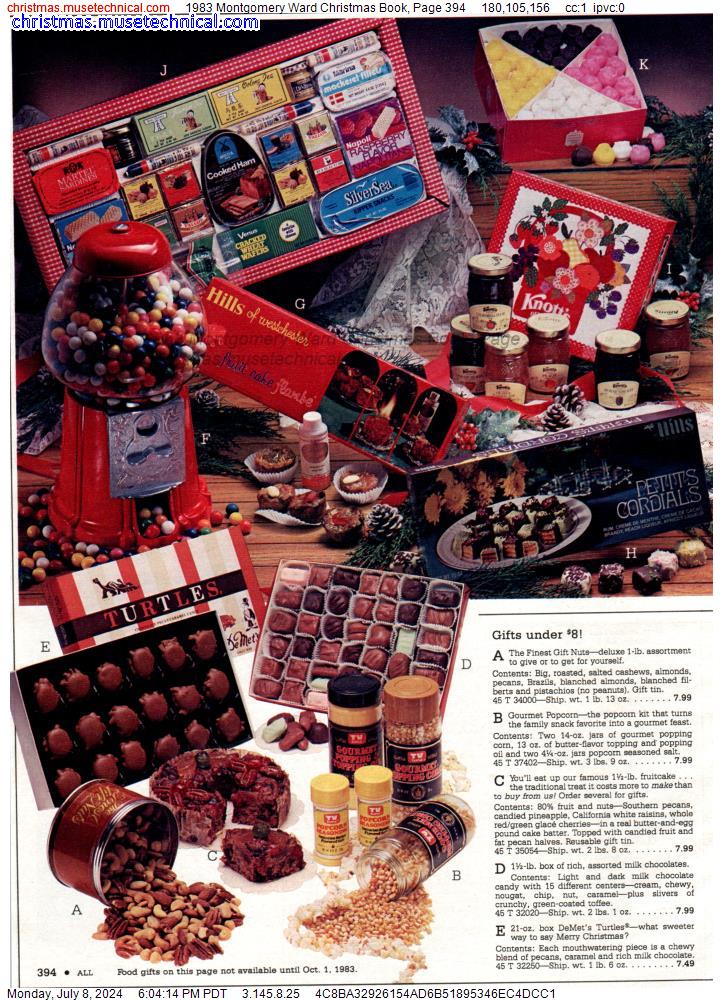 1983 Montgomery Ward Christmas Book, Page 394