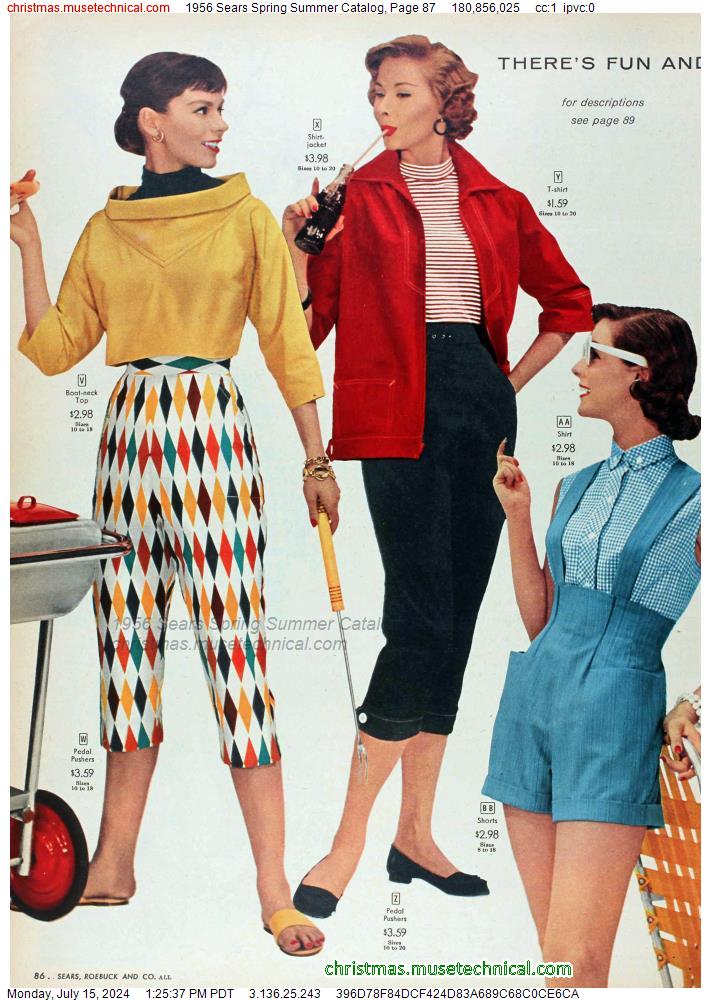 1956 Sears Spring Summer Catalog, Page 87