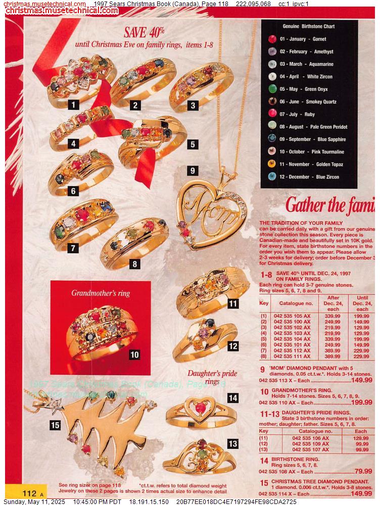 1997 Sears Christmas Book (Canada), Page 118