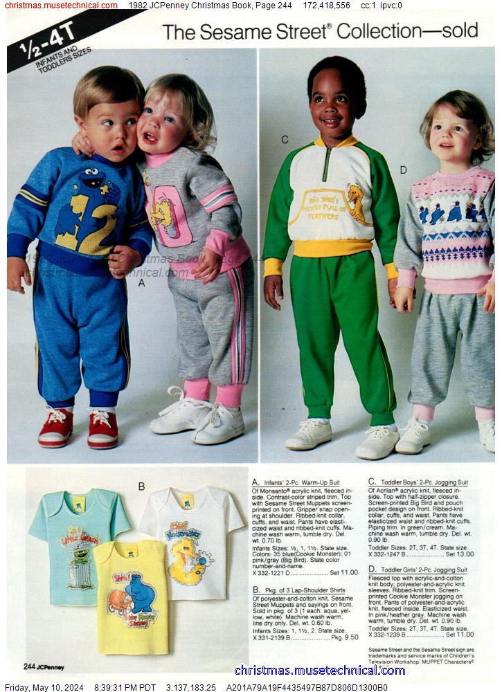 1982 JCPenney Christmas Book, Page 244