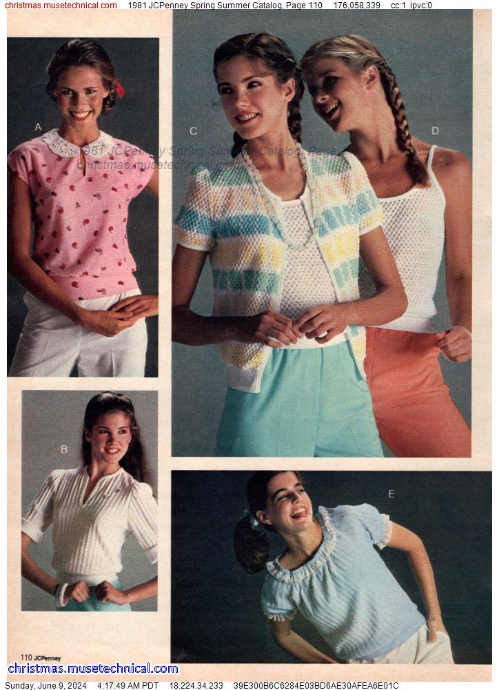 1981 JCPenney Spring Summer Catalog, Page 110