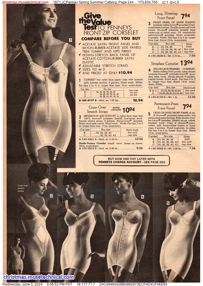 1971 JCPenney Spring Summer Catalog, Page 244