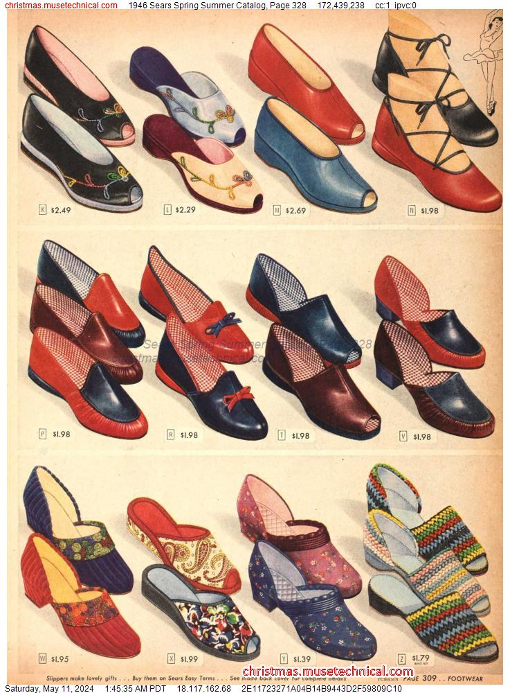 1946 Sears Spring Summer Catalog, Page 328