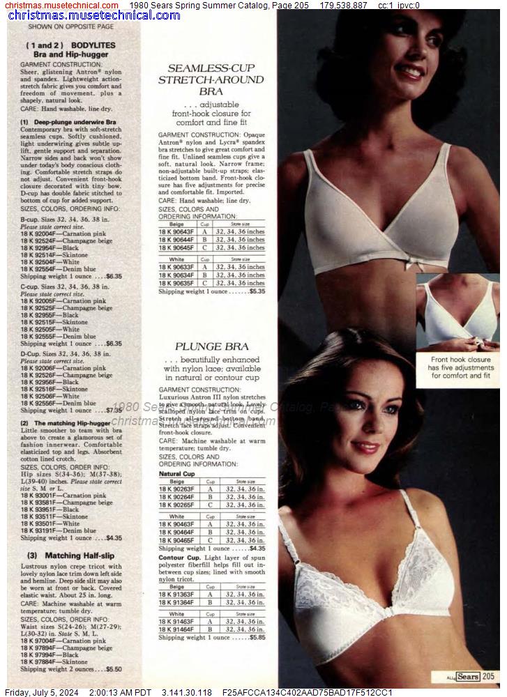 1980 Sears Spring Summer Catalog, Page 205