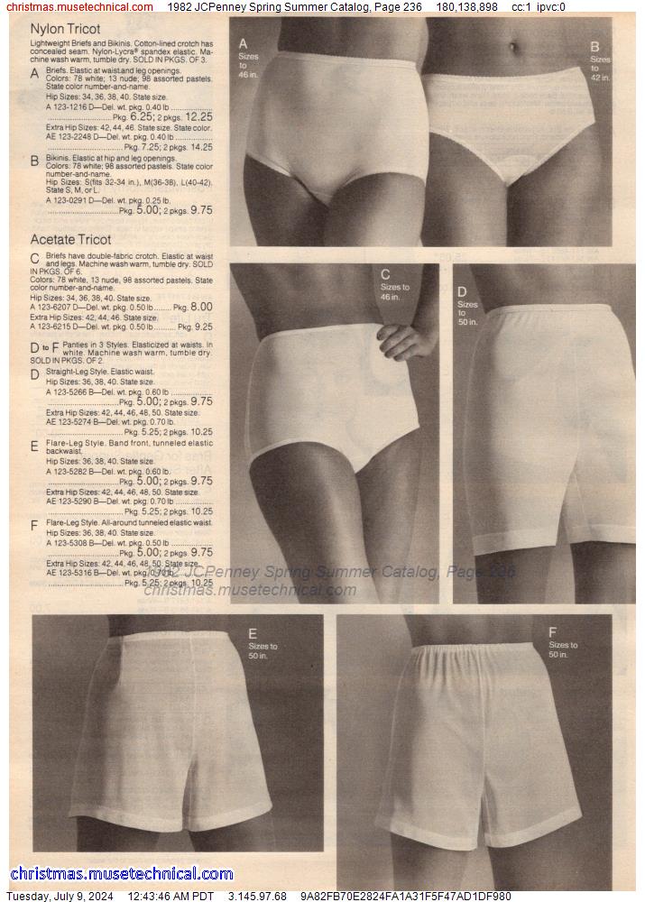 1982 JCPenney Spring Summer Catalog, Page 236