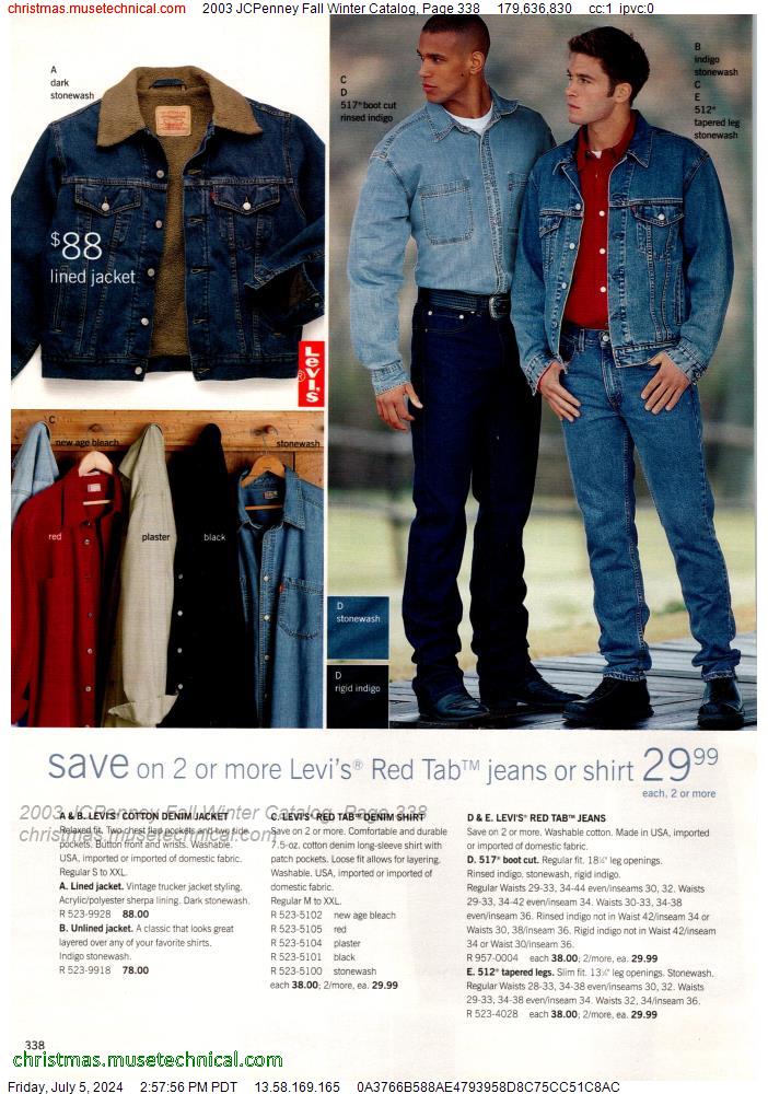 2003 JCPenney Fall Winter Catalog, Page 338