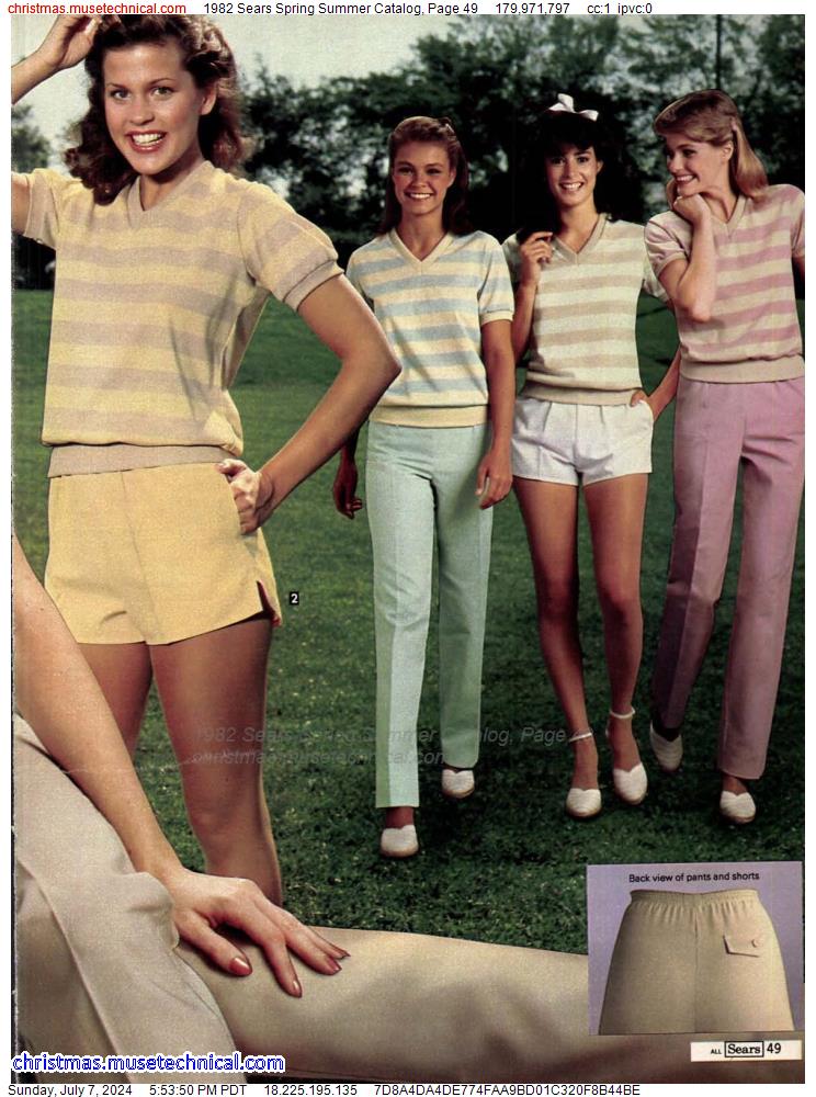 1982 Sears Spring Summer Catalog, Page 49