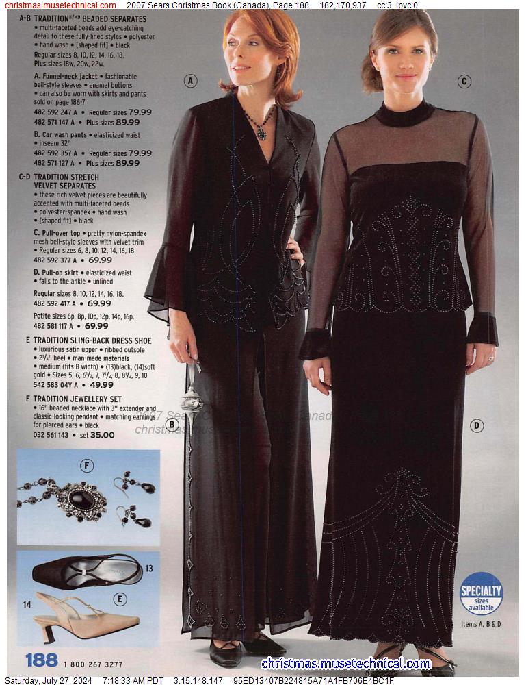 2007 Sears Christmas Book (Canada), Page 188