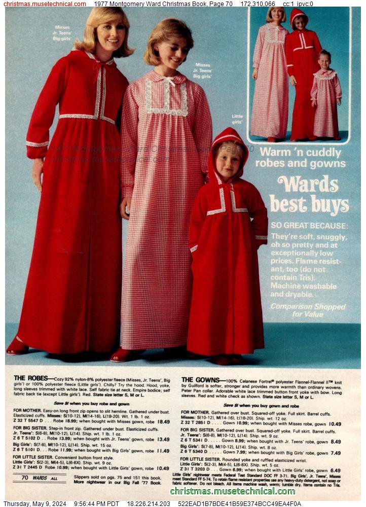 1977 Montgomery Ward Christmas Book, Page 70
