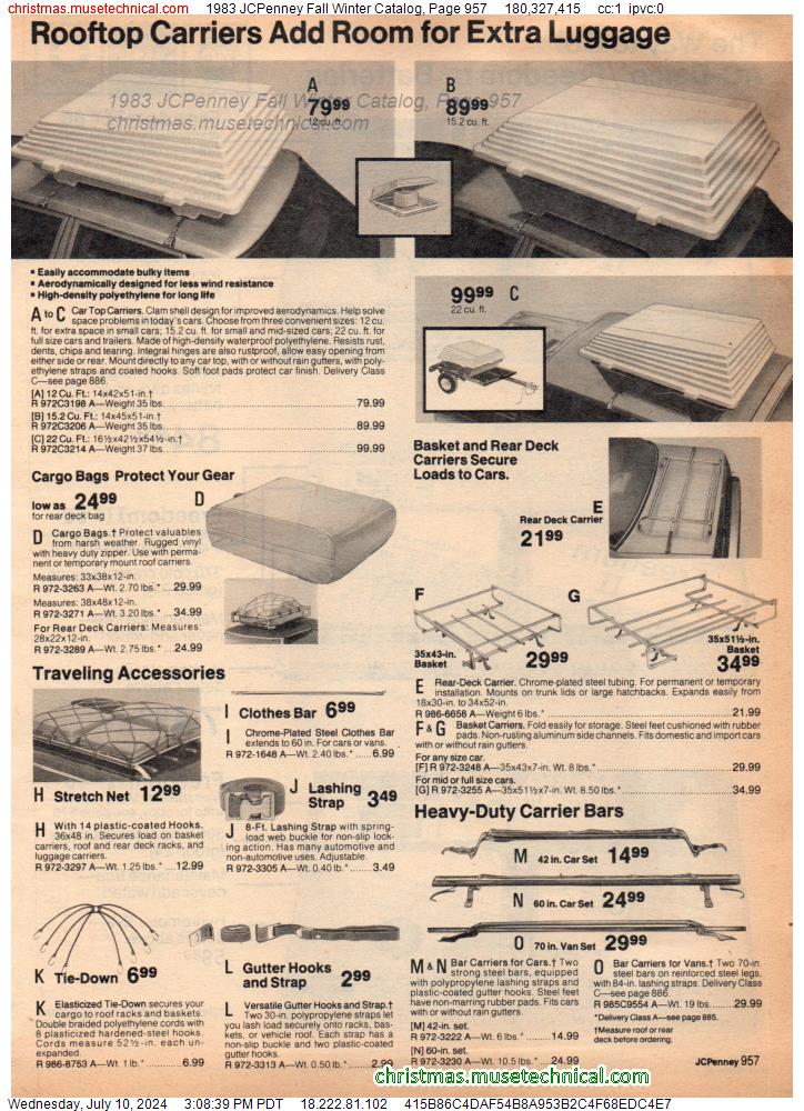 1983 JCPenney Fall Winter Catalog, Page 957