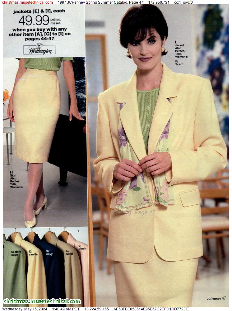 1997 JCPenney Spring Summer Catalog, Page 47