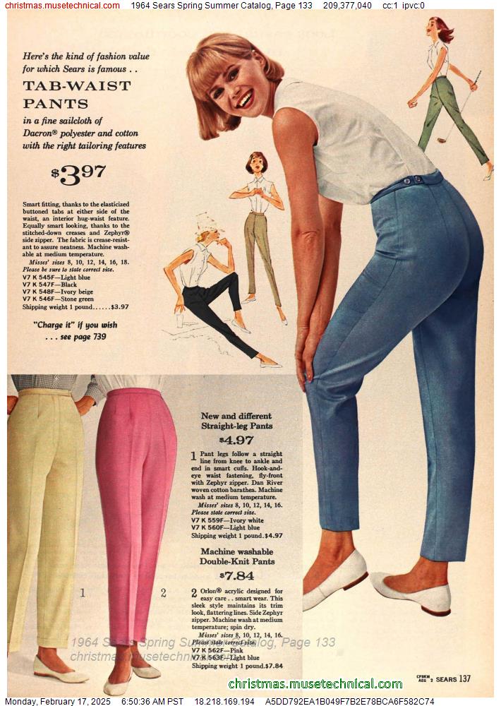 1964 Sears Spring Summer Catalog, Page 133