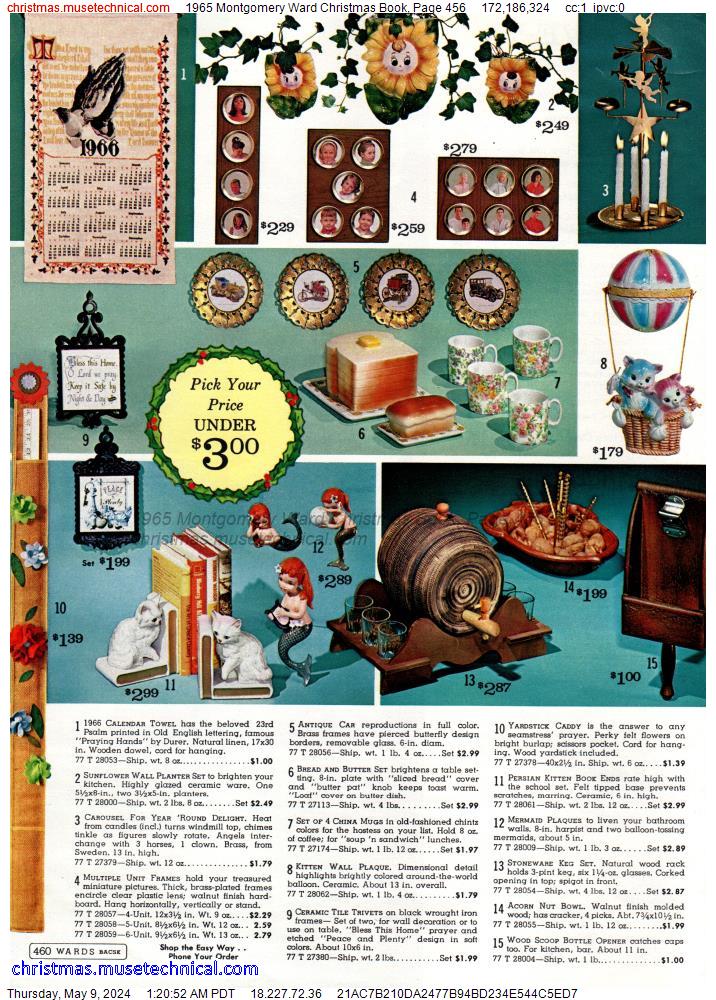 1965 Montgomery Ward Christmas Book, Page 456
