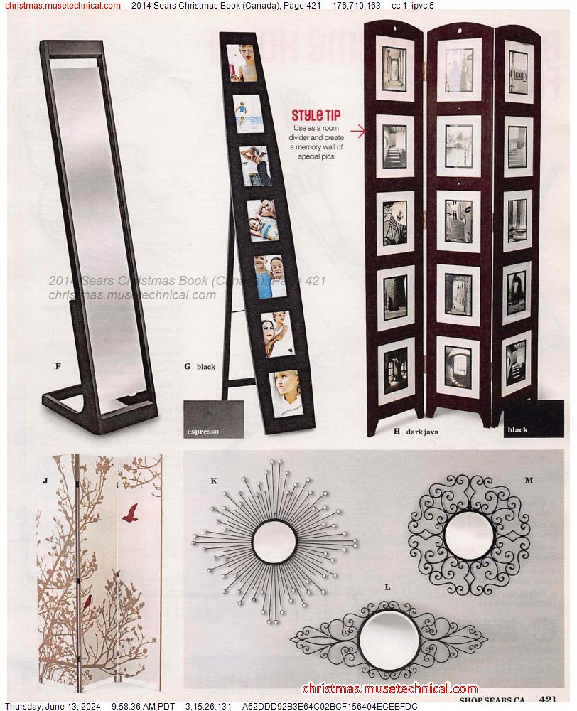 2014 Sears Christmas Book (Canada), Page 421