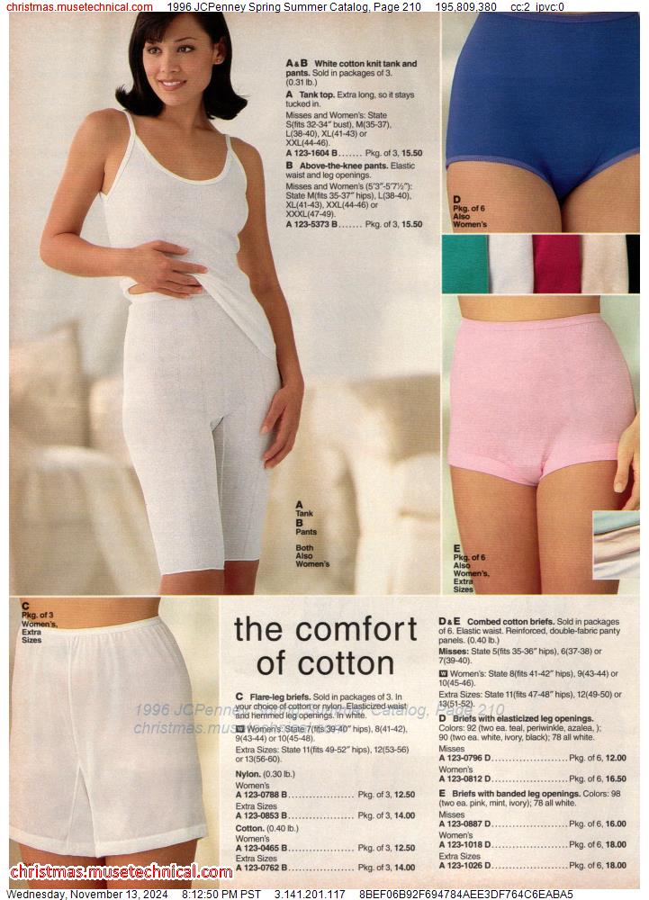 1996 JCPenney Spring Summer Catalog, Page 210