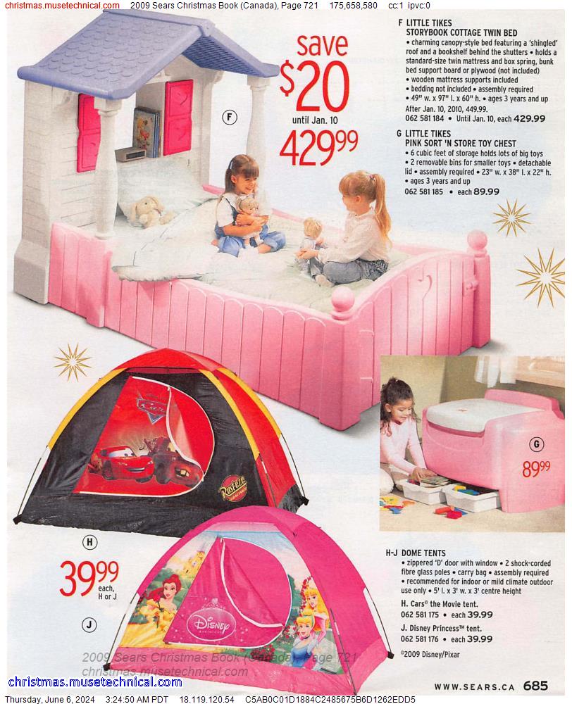 2009 Sears Christmas Book (Canada), Page 721