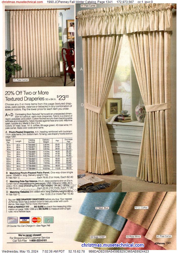 1990 JCPenney Fall Winter Catalog, Page 1341
