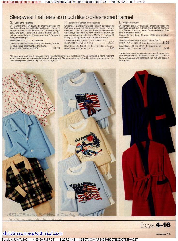 1983 JCPenney Fall Winter Catalog, Page 705