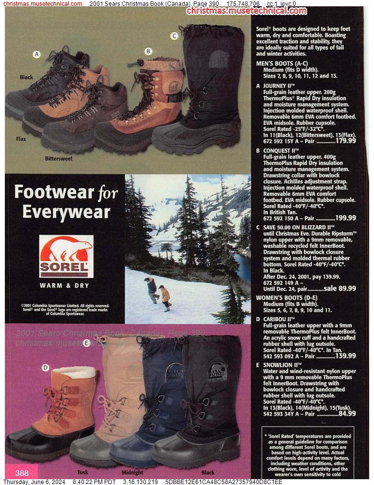 2001 Sears Christmas Book (Canada), Page 390