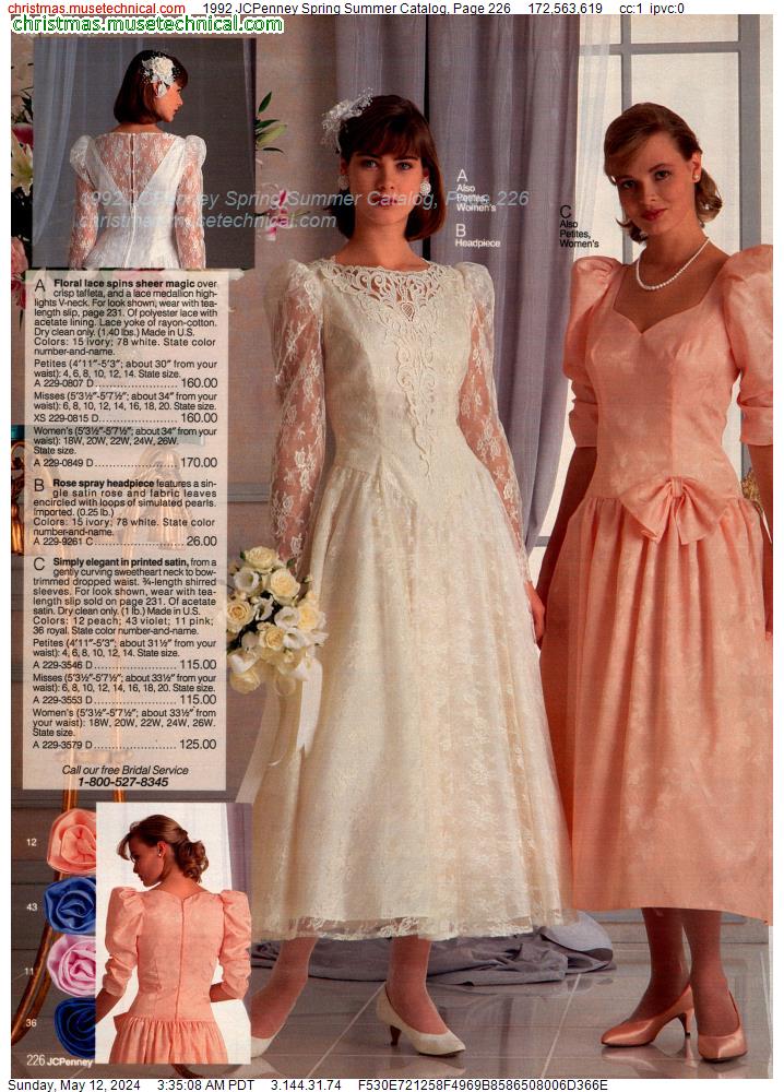 1992 JCPenney Spring Summer Catalog, Page 226
