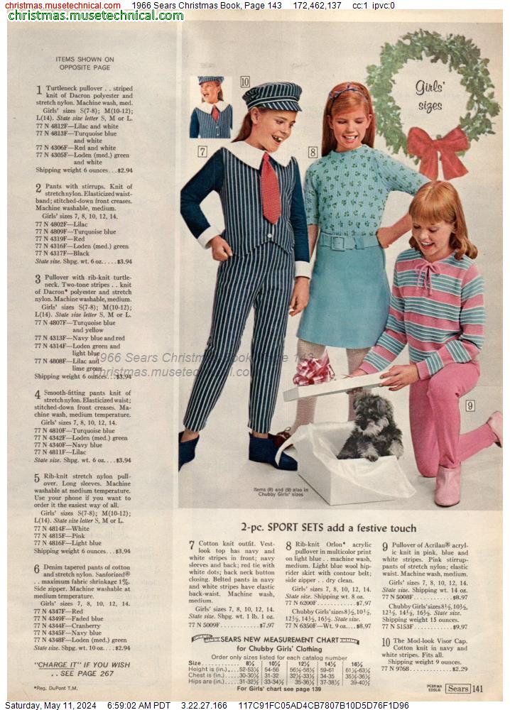 1966 Sears Christmas Book, Page 143