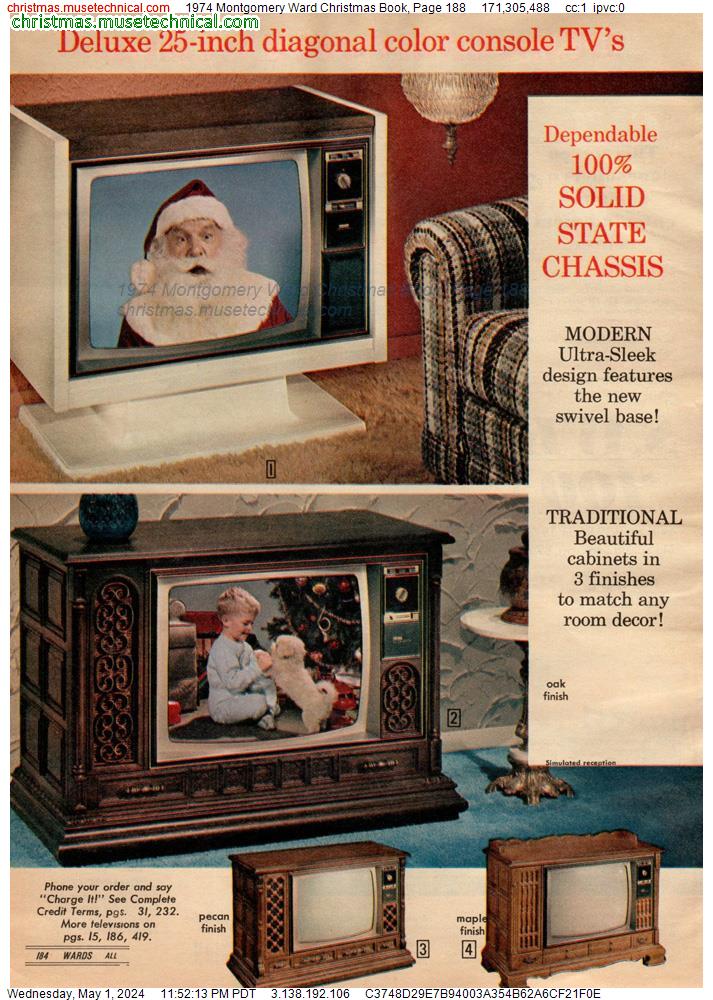 1974 Montgomery Ward Christmas Book, Page 188