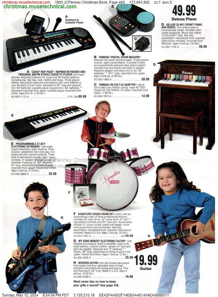 1993 JCPenney Christmas Book, Page 460