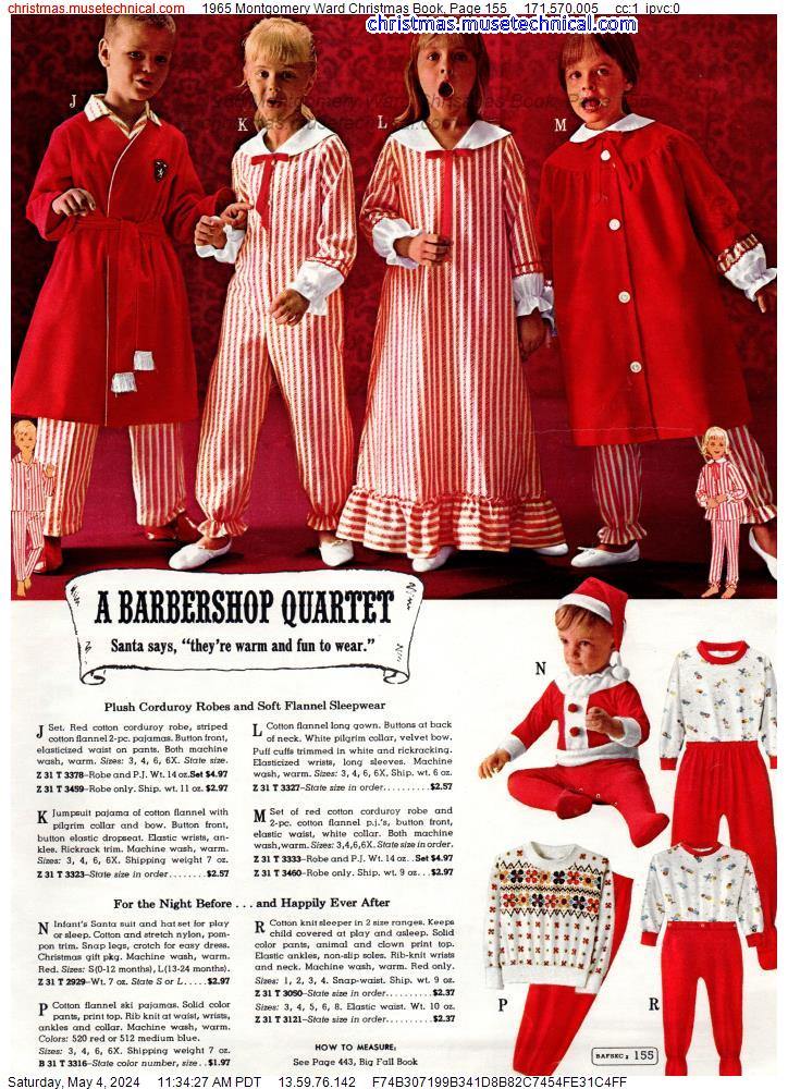 1965 Montgomery Ward Christmas Book, Page 155