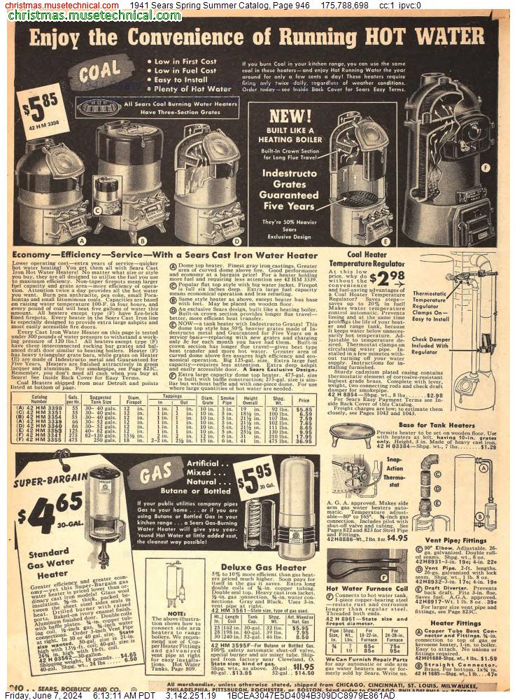 1941 Sears Spring Summer Catalog, Page 946