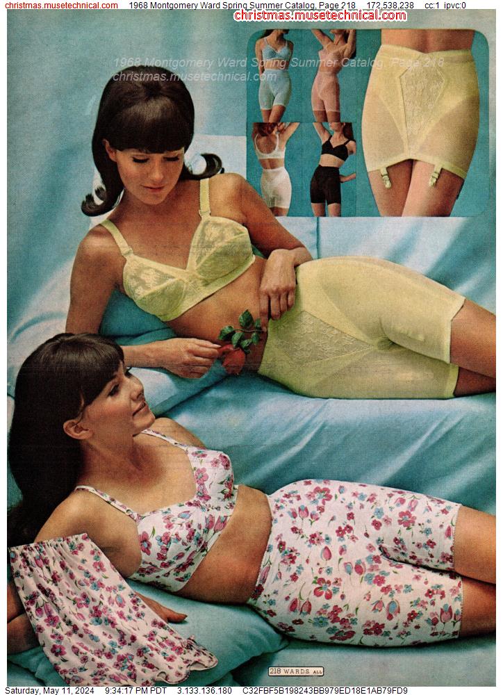 1968 Montgomery Ward Spring Summer Catalog, Page 218