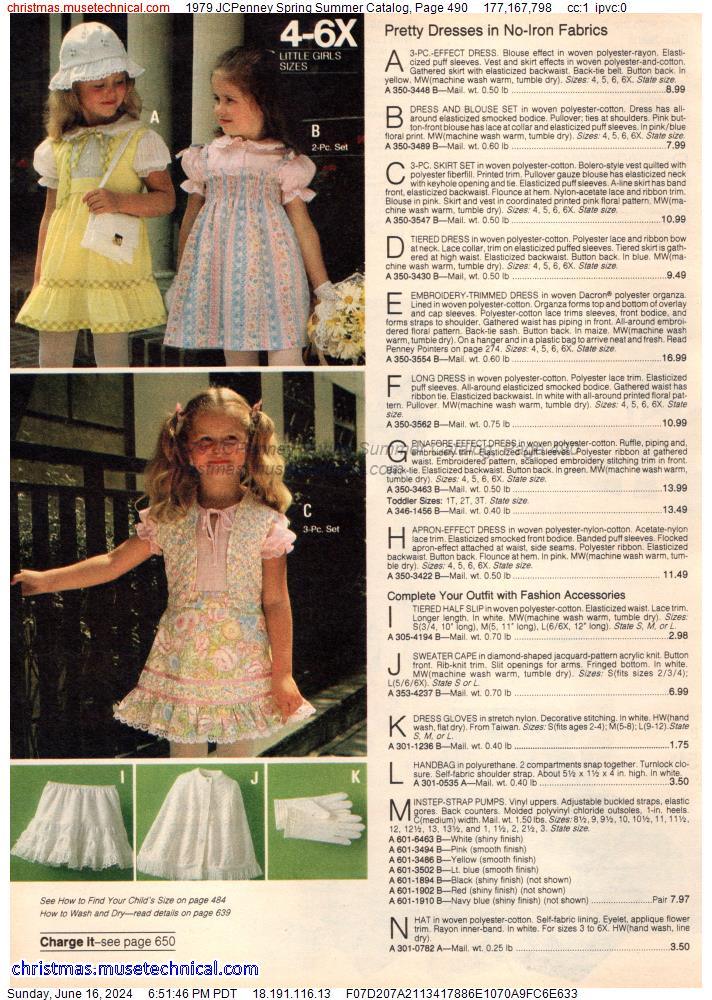 1979 JCPenney Spring Summer Catalog, Page 490