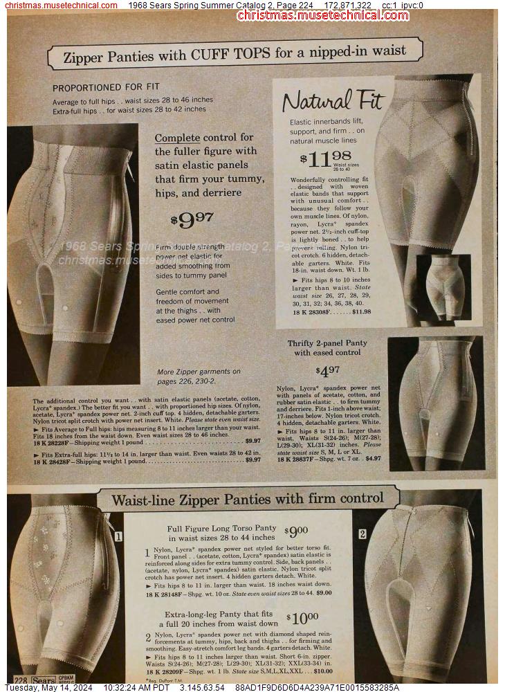 1968 Sears Spring Summer Catalog 2, Page 224