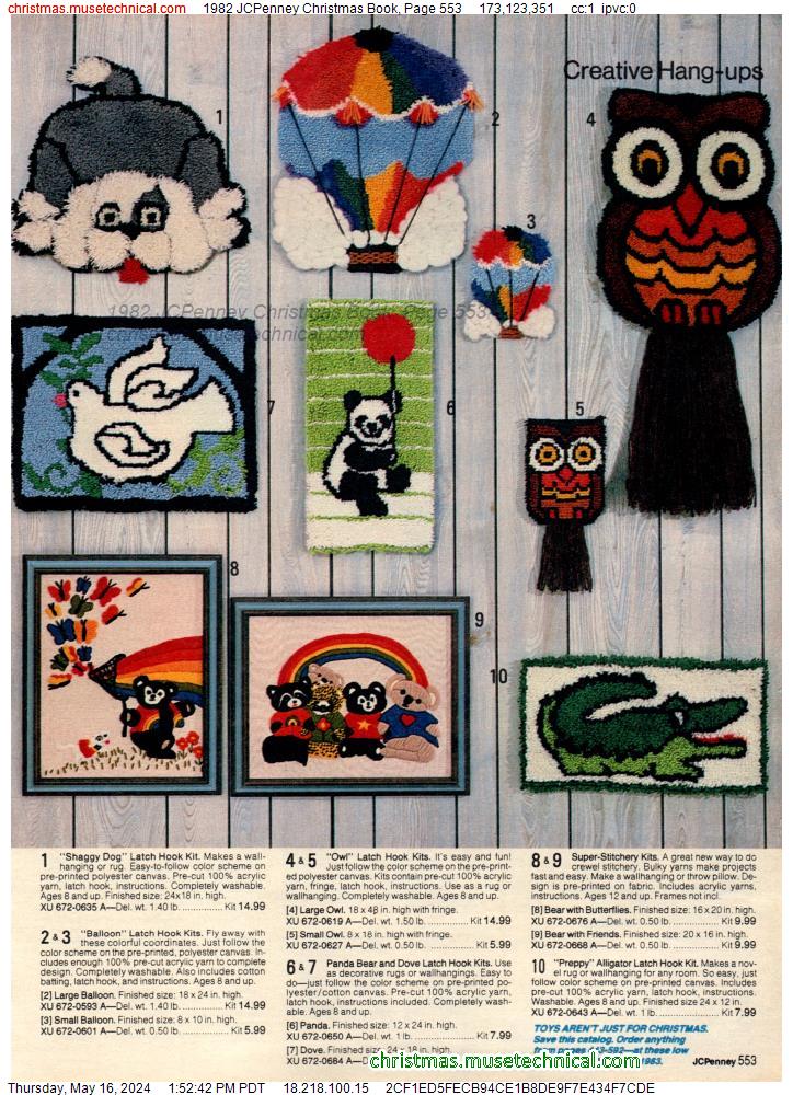 1982 JCPenney Christmas Book, Page 553