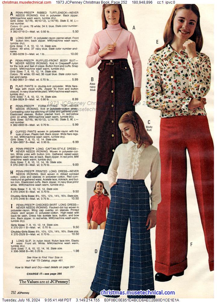1973 JCPenney Christmas Book, Page 252